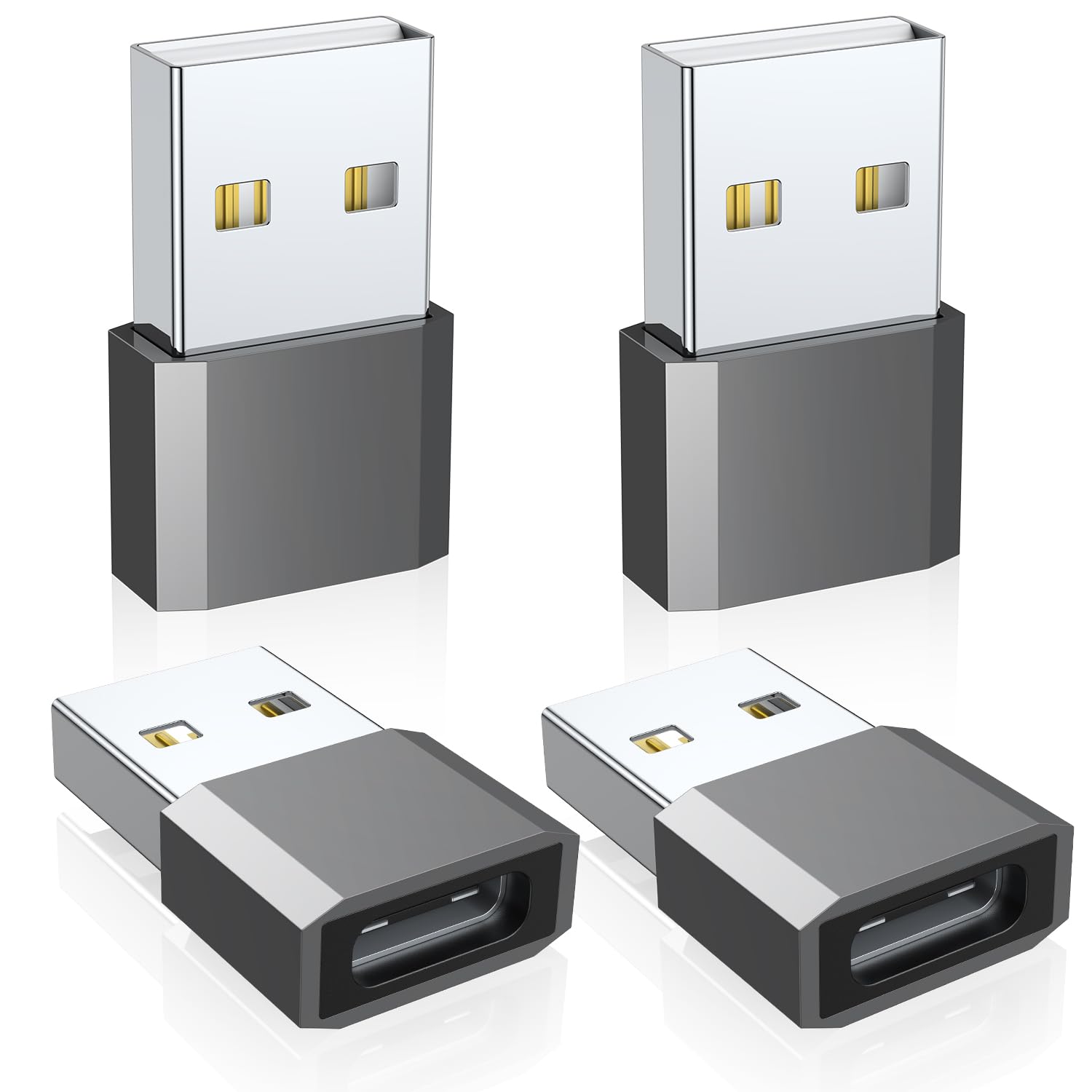 Amazon.com: QianLink USB C to USB Male Adapter 4 Pack, Type C